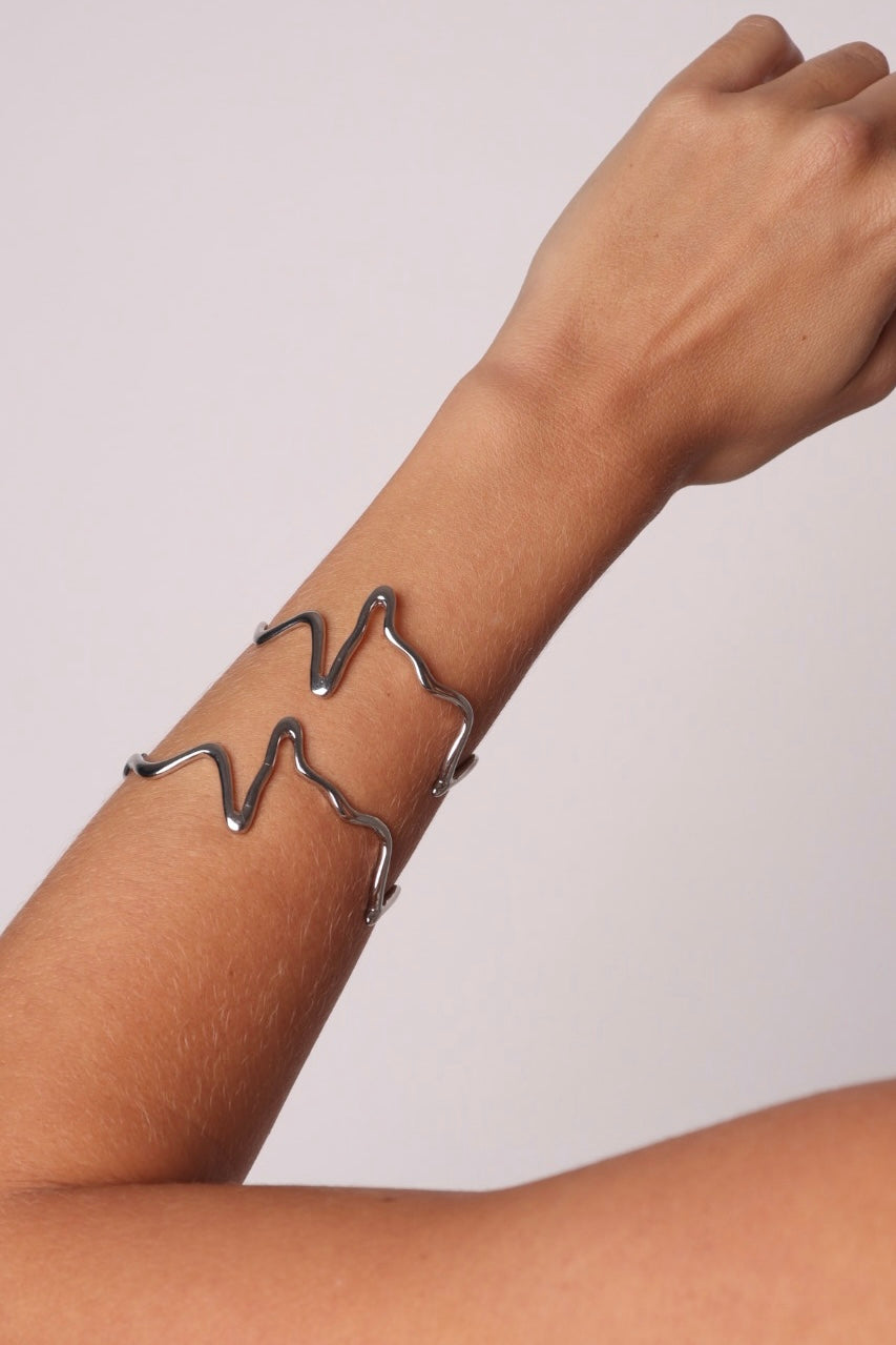 BRACELETE IRREGULAR RÓDIO BRANCO