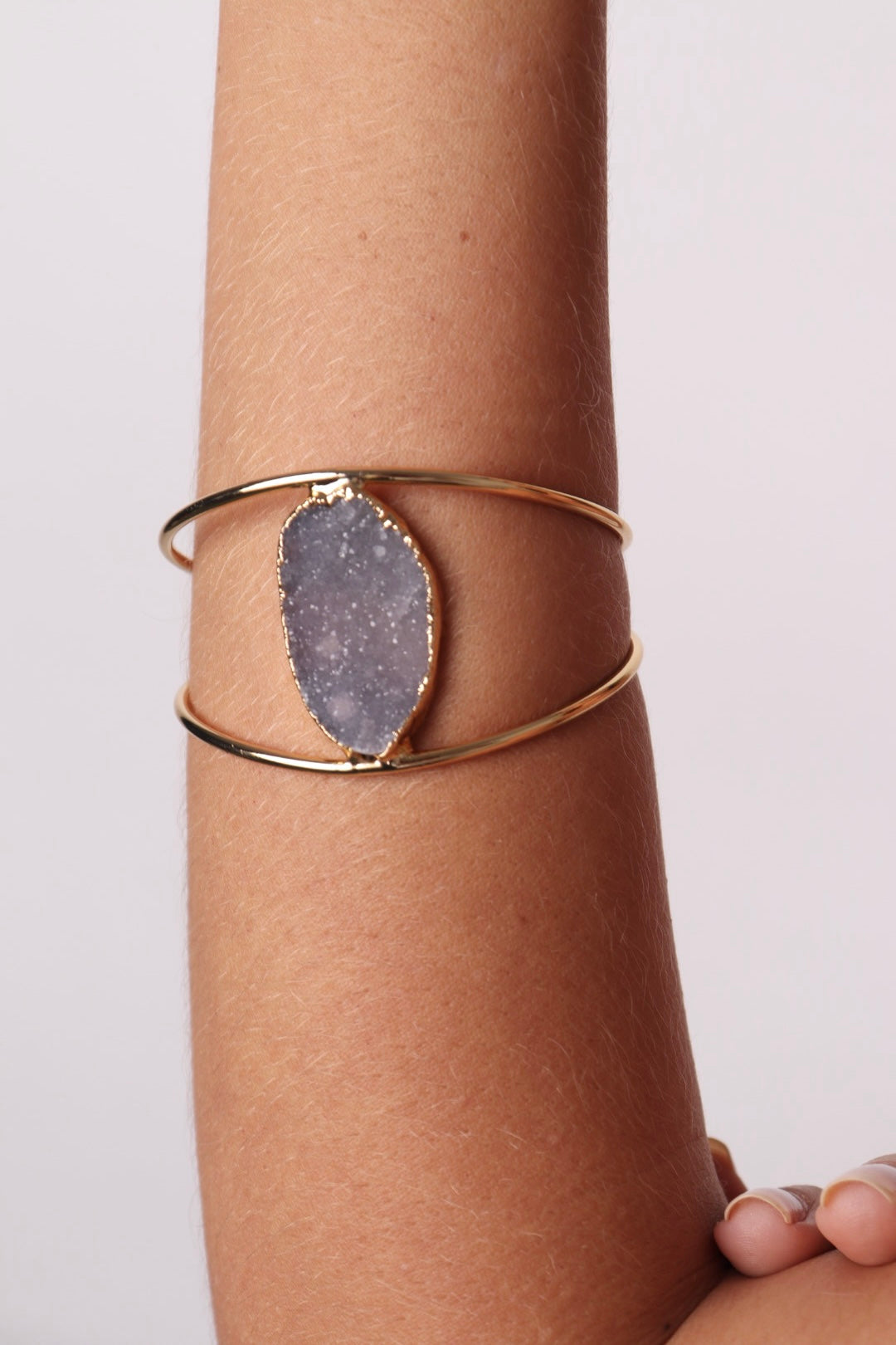 BRACELETE MAXI PEDRA DRUSA