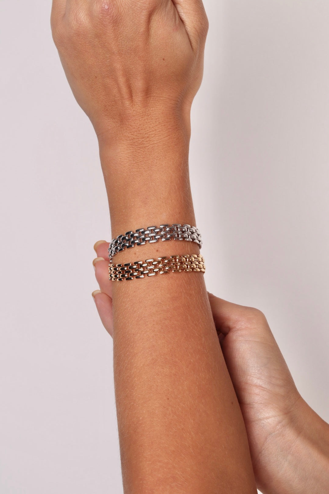 PULSEIRA MALHA RELÓGIO