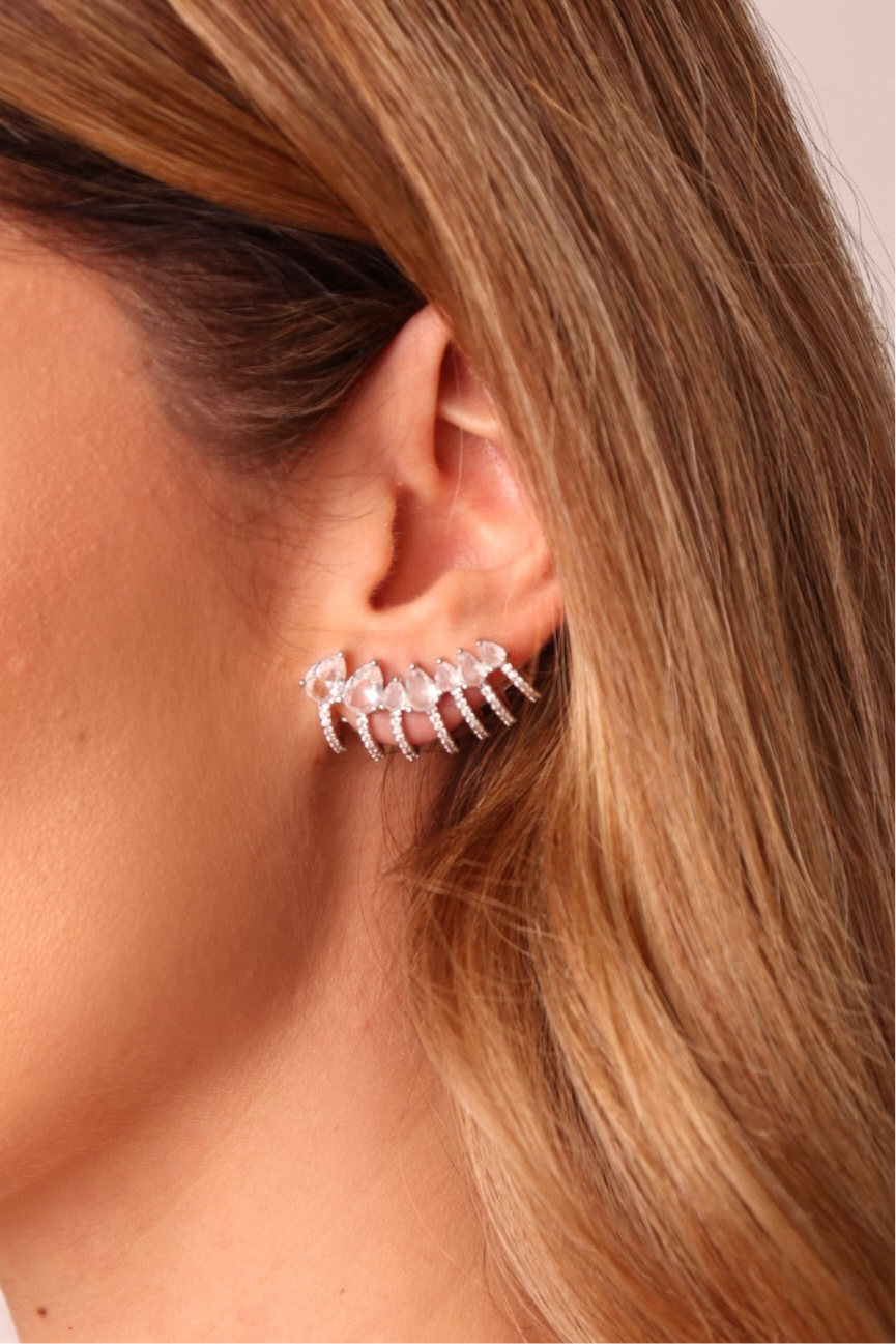 BRINCO EAR CUFF ESSENZA PRATA 925
