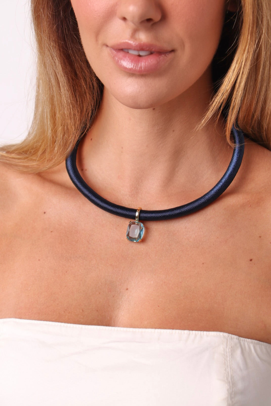PINGENTE CRISTAL RETANGULAR