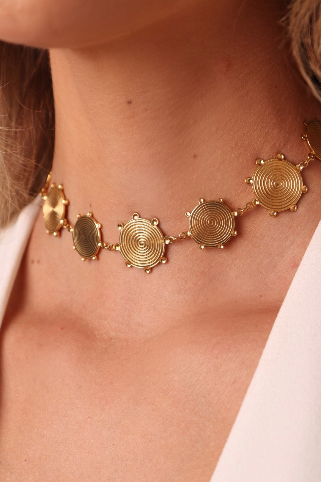 CHOKER  ESPIRAL DA VIDA