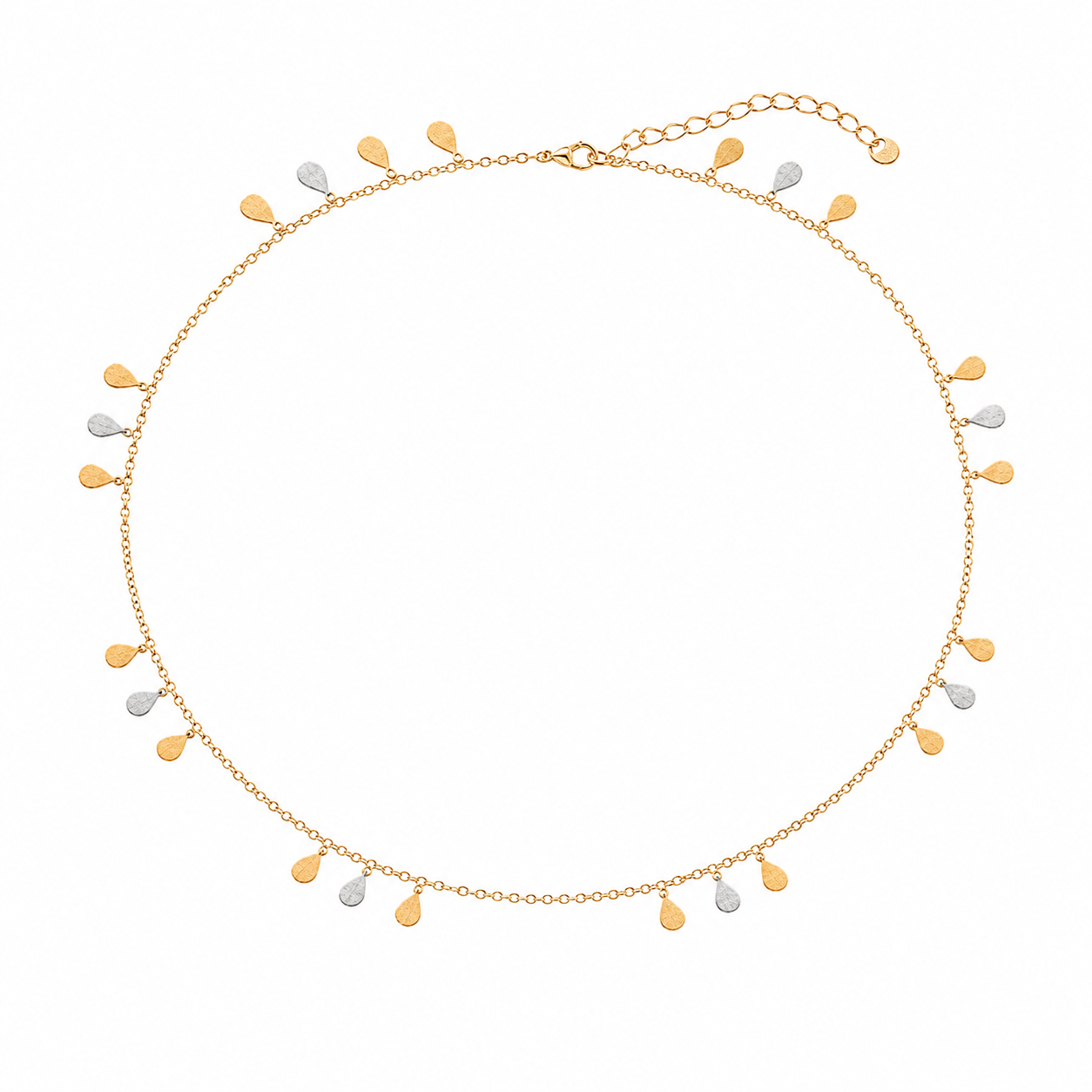 COLAR CHOKER GOTAS LISAS MIX DE BANHOS