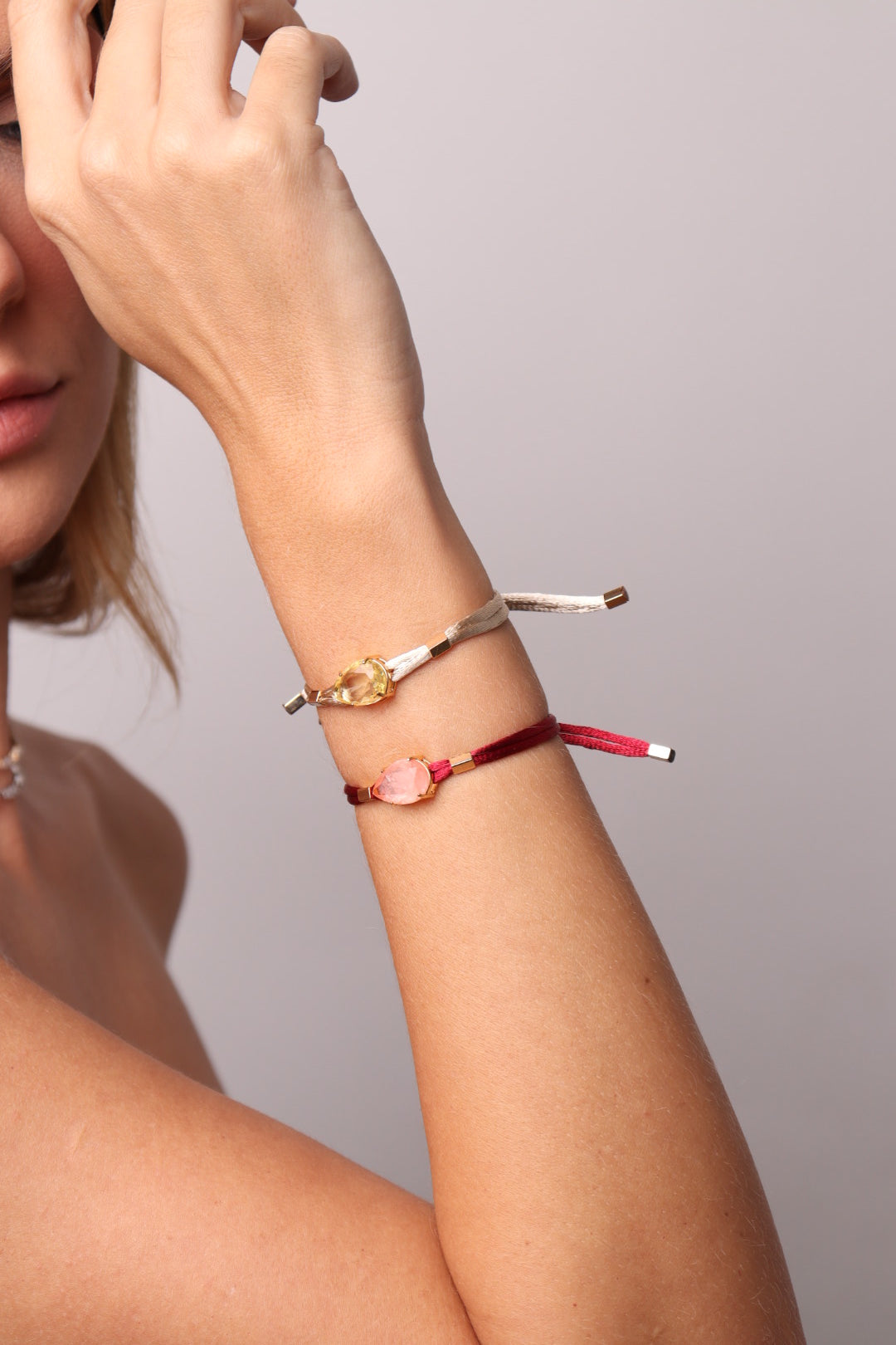 PULSEIRA FIO DE SEDA GOTA