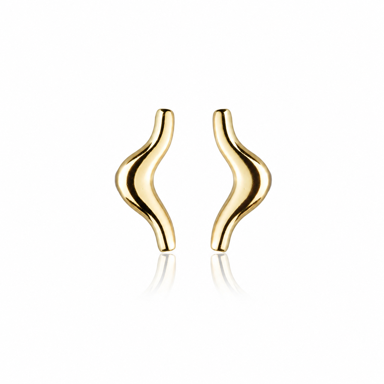 BRINCO EAR CUFF ONDA CELESTE