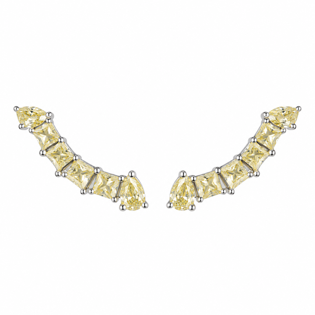 BRINCO EAR CUFF ZIRCÔNIAS NAVETE