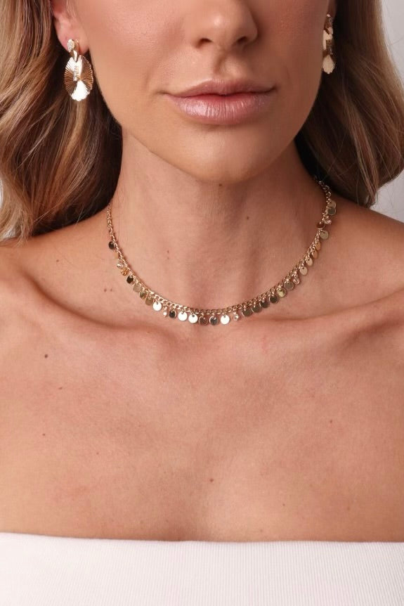 CHOKER GOLDEN COINS