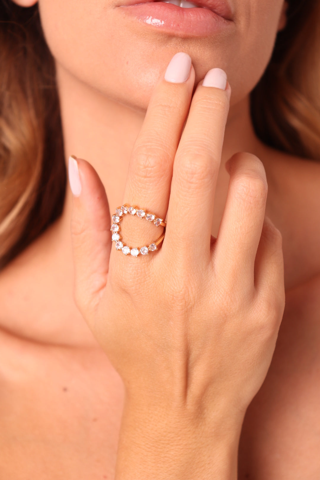 ANEL AJUSTÁVEL GLAMOUR INFINITO