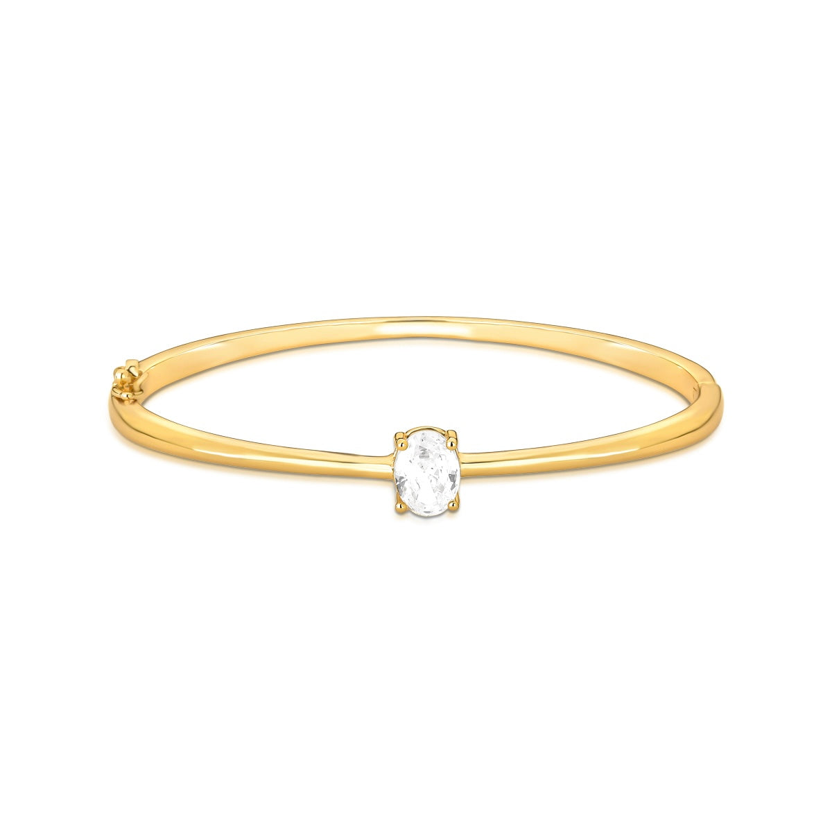 BRACELETE LISO PEDRA OVAL