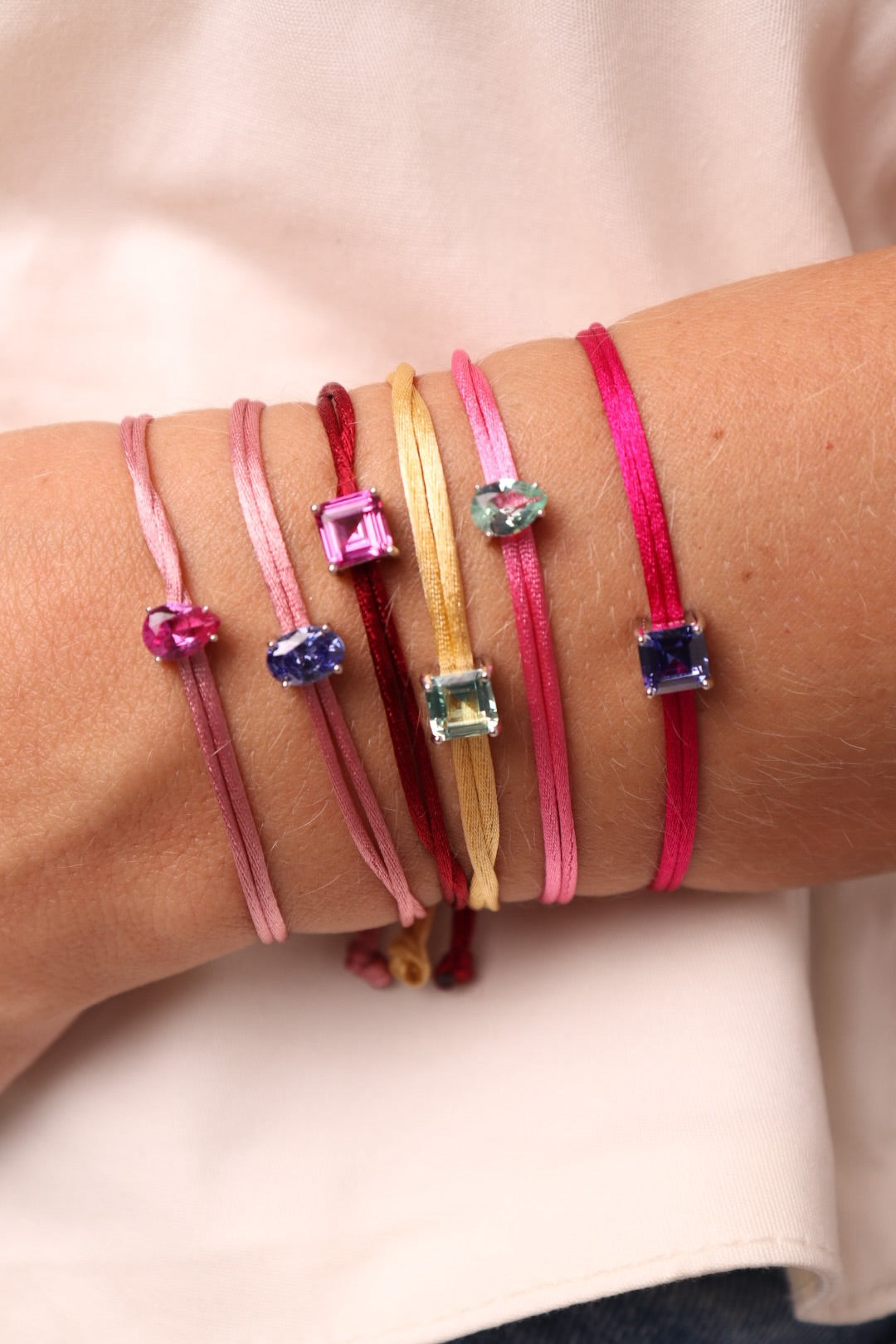 PULSEIRA AJUSTÁVEL SUMMER VIBES PRATA 925