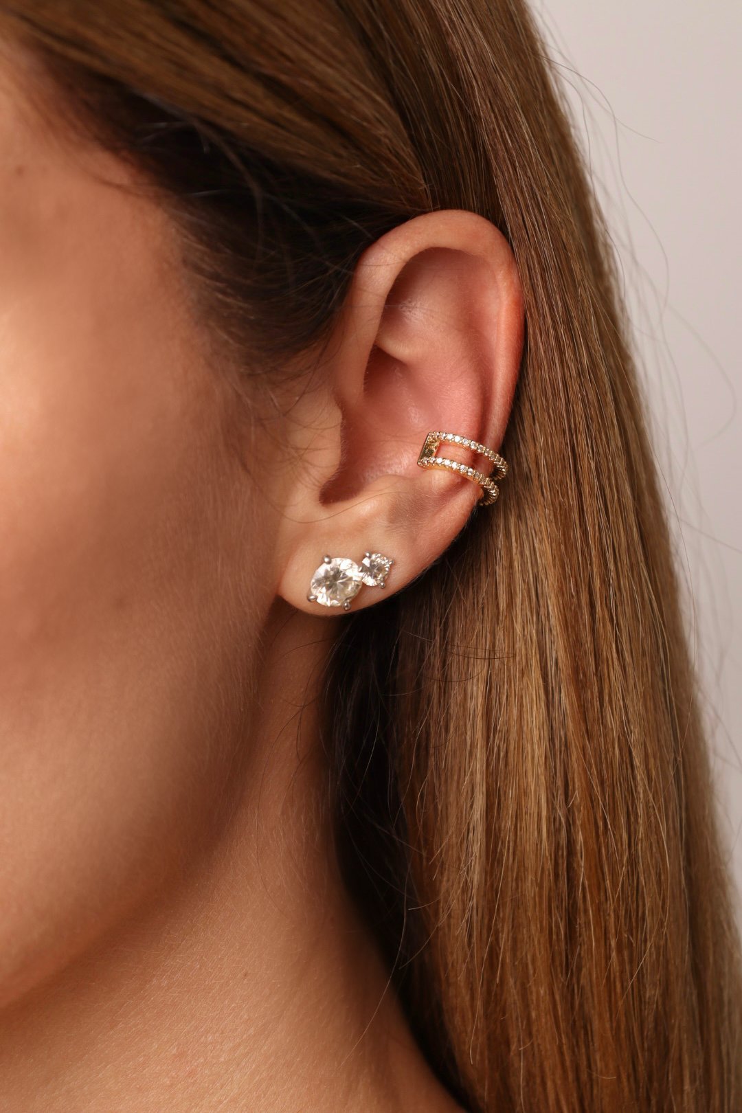 PIERCING VAZADO CRAVEJADO