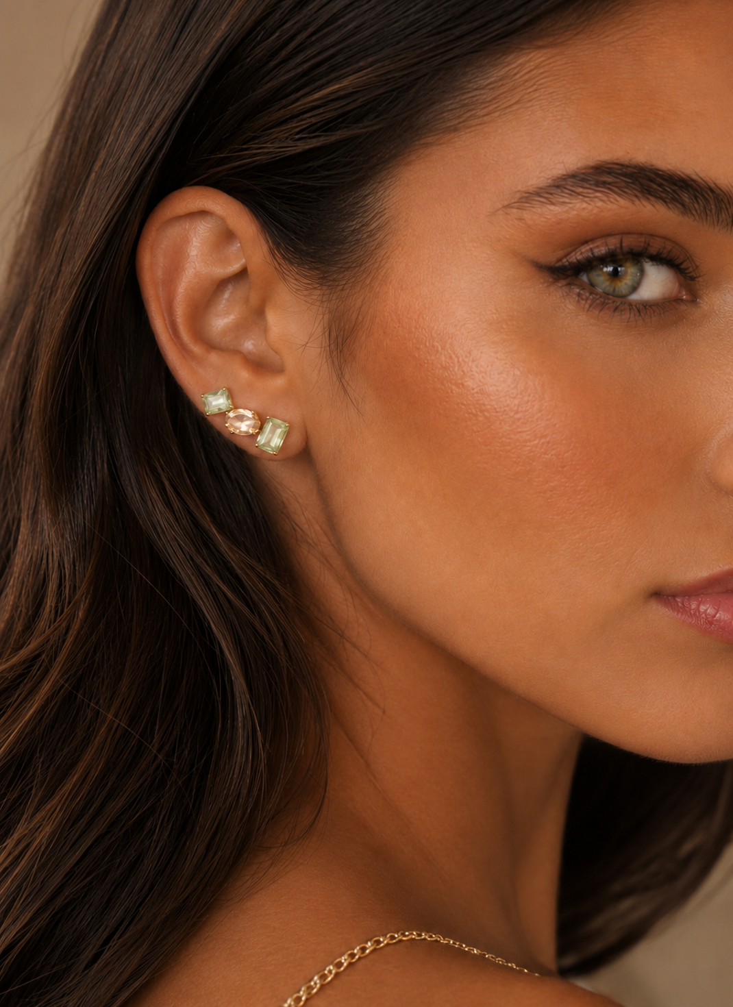 BRINCO EAR CUFF GEOMÉTRICO COLOR GLOW