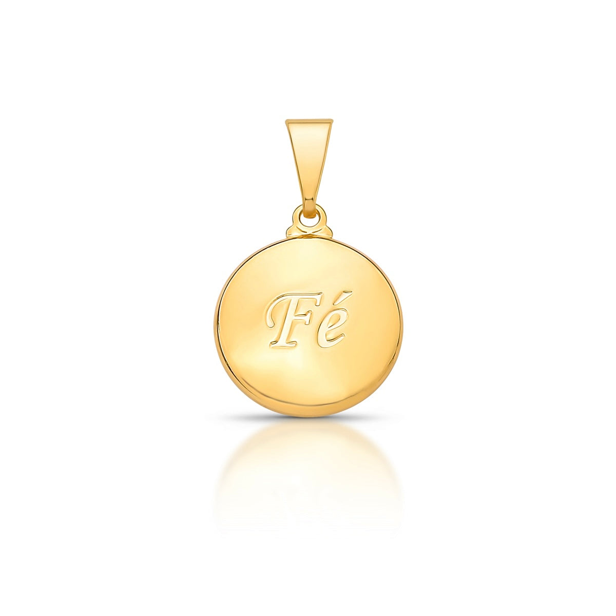 PINGENTE MEDALHA FÉ