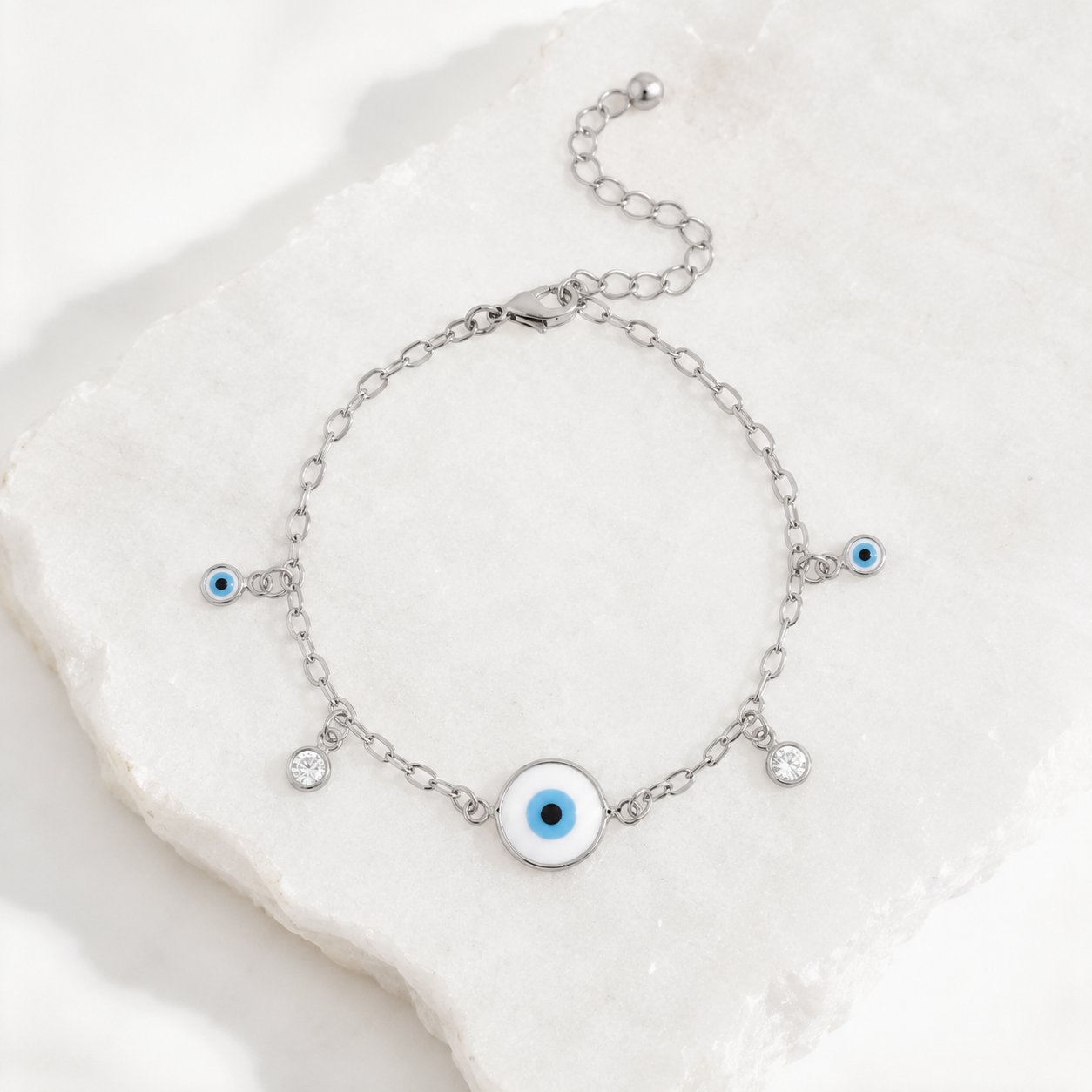 PULSEIRA OLHO GREGO E ZIRCONIAS